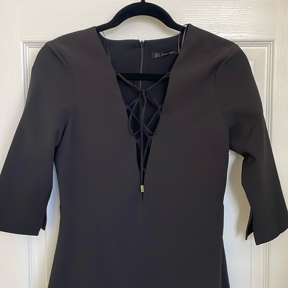 Zara open front dress